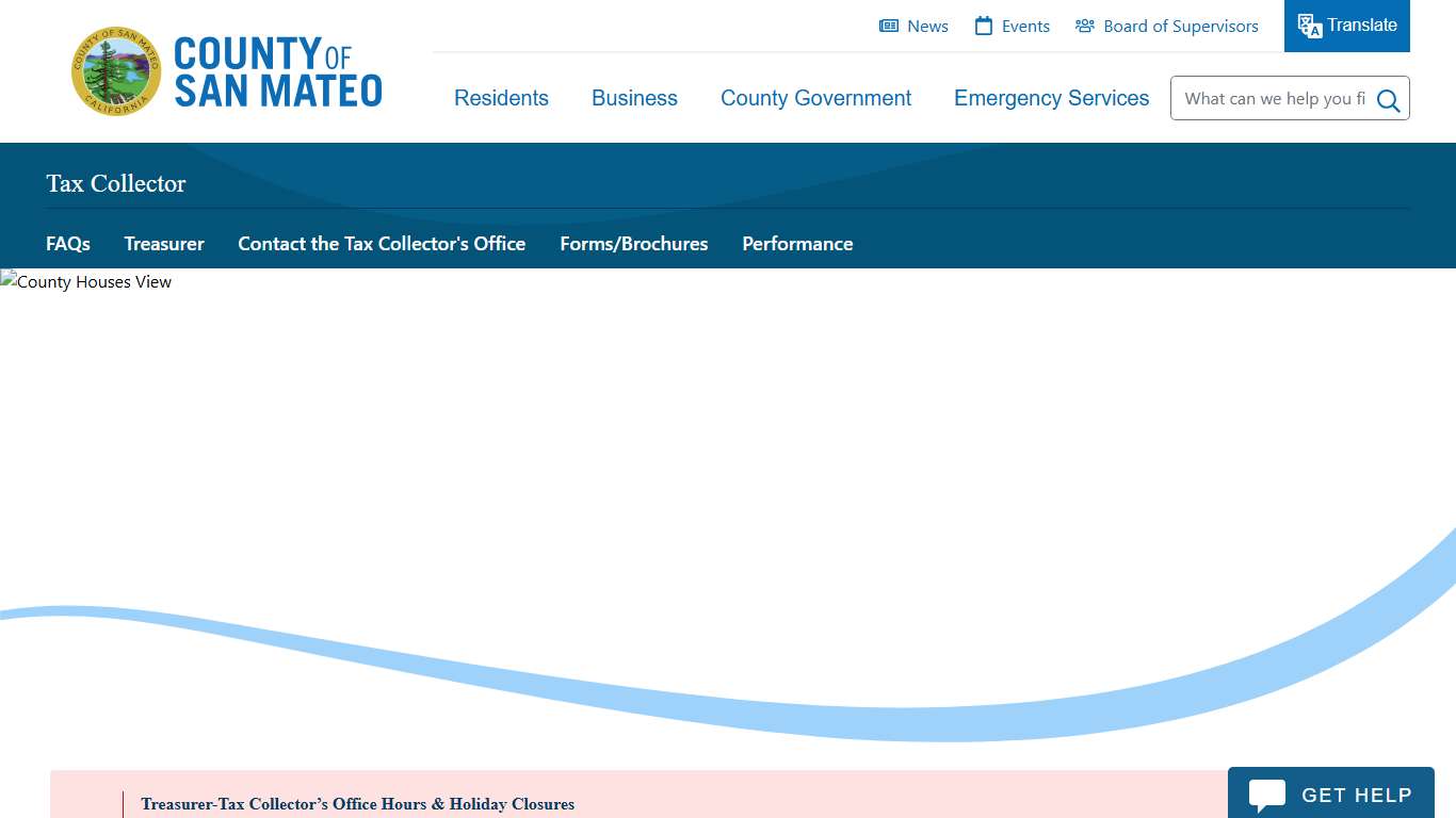 Tax Collector County of San Mateo, CA